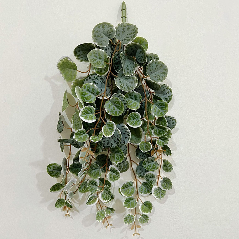 Rattan Plant Basket - 49 cm Yapay Bitkiler Sarmaşıklar Sahte
