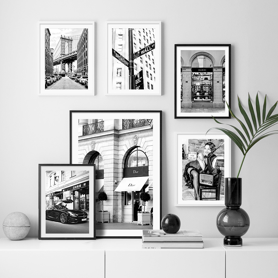 Home Decor Japandi - Paris Moda Kız Lüks Mağaza Siyah