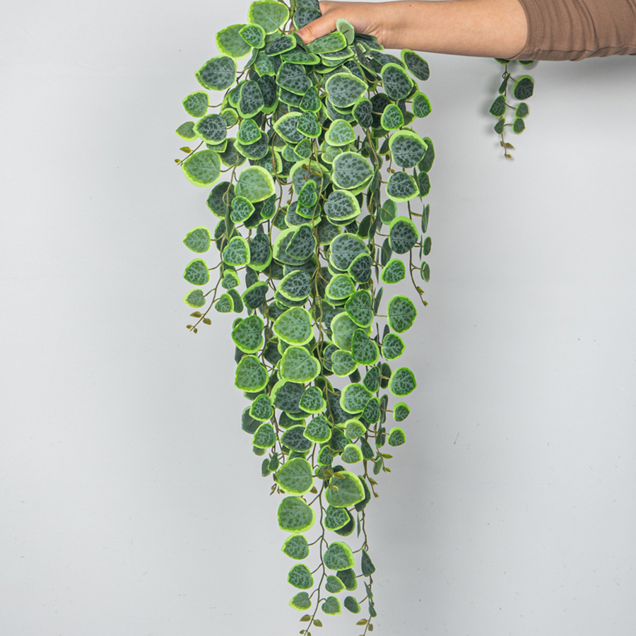 Rattan Plant Basket - 60-80 cm Yapay Asılı Sarmaşıklar Tropikal