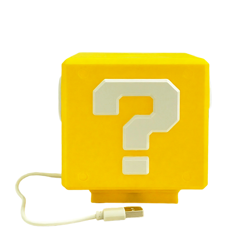 Home Decor Etsy - 2026 Sesi Efektli Blok Lamba, USB
