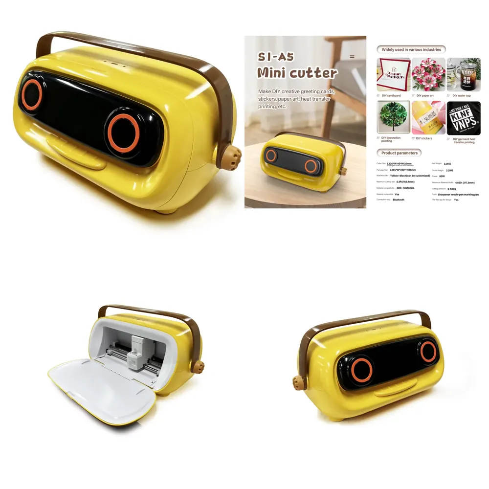 Home Decor Sticker - YINGHE A5 Boyutlu Bluetooth Bağlantılı DIY
