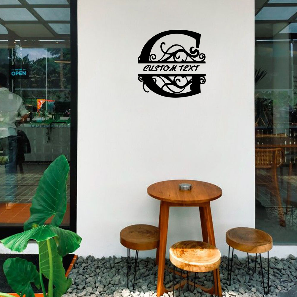 Home Decor Sticker - 1 adet yaratıcı harf G kişiselleştirilmiş