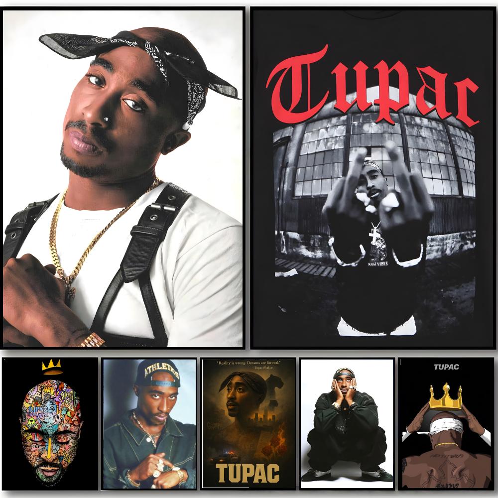 Hiphop efsanesi T-Tupac Shakur - Home Decor Sticker incelemesi ve fiyatı