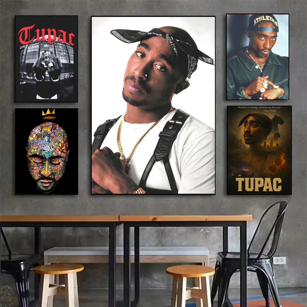 Hiphop efsanesi T-Tupac Shakur - Home Decor Sticker incelemesi ve fiyatı