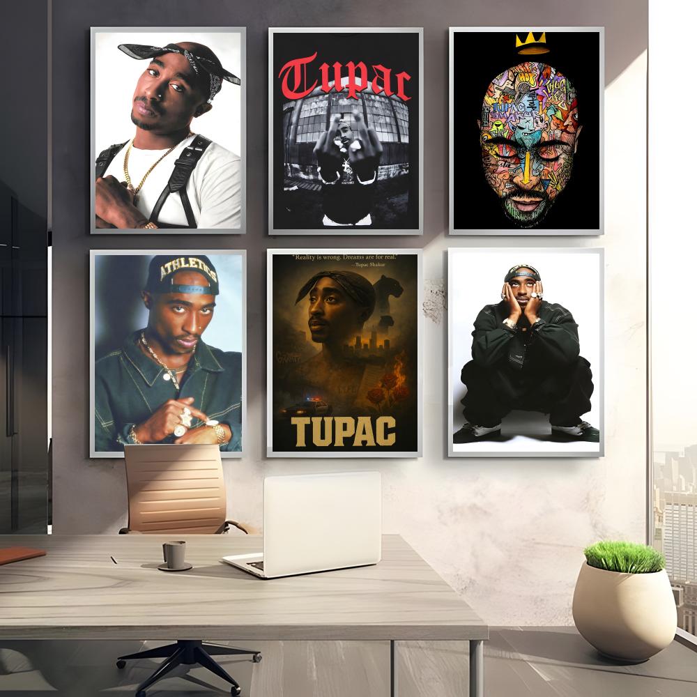 Hiphop efsanesi T-Tupac Shakur - Home Decor Sticker incelemesi ve fiyatı