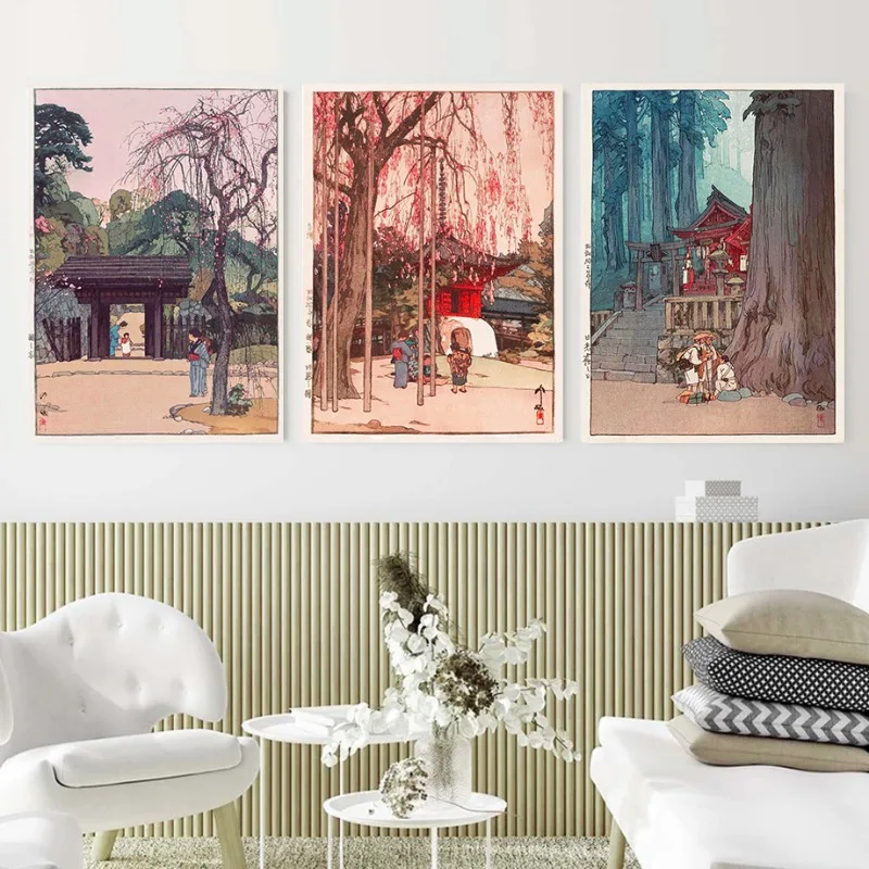 Retro Ukiyo-e Geleneksel Japon - Home Decor Japandi incelemesi ve fiyatı