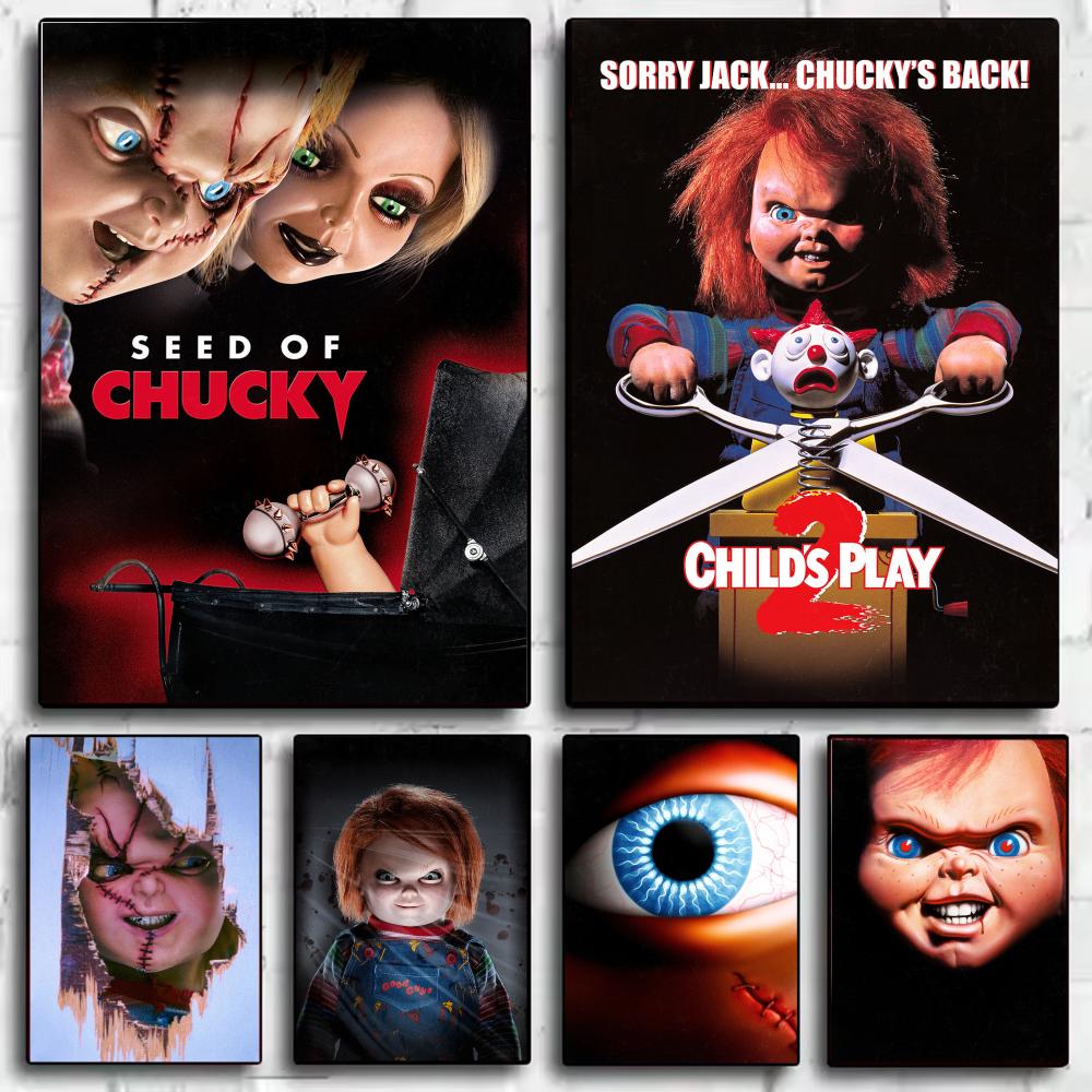 Film C-Chucky Slasher 1988 Pos - Home Decor Aesthetic incelemesi ve fiyatı