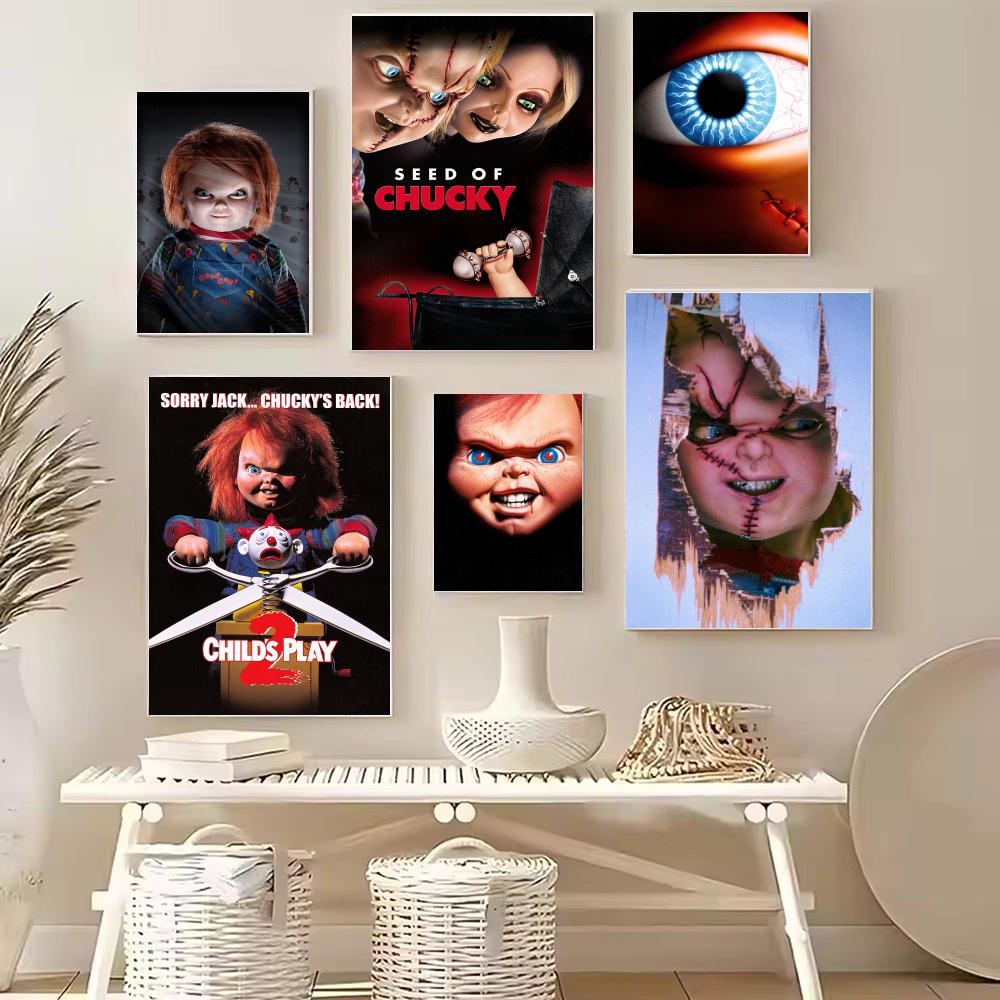 Film C-Chucky Slasher 1988 Pos - Home Decor Aesthetic incelemesi ve fiyatı