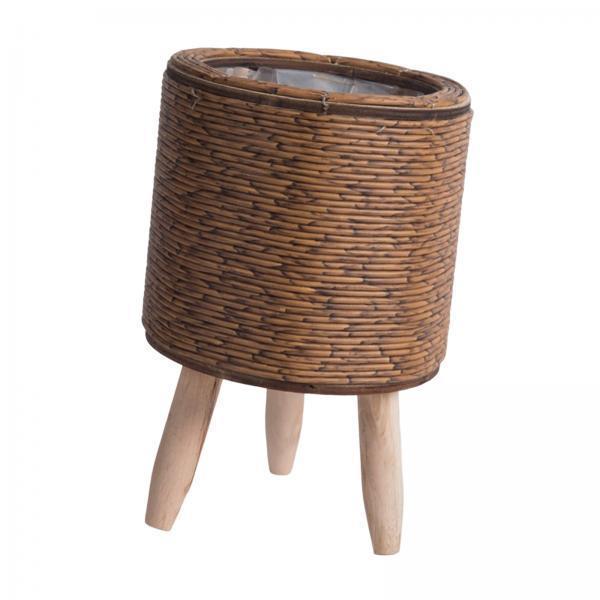 Bitki Sergileme için 2x Ayaklı - Rattan Plant Basket incelemesi ve fiyatı