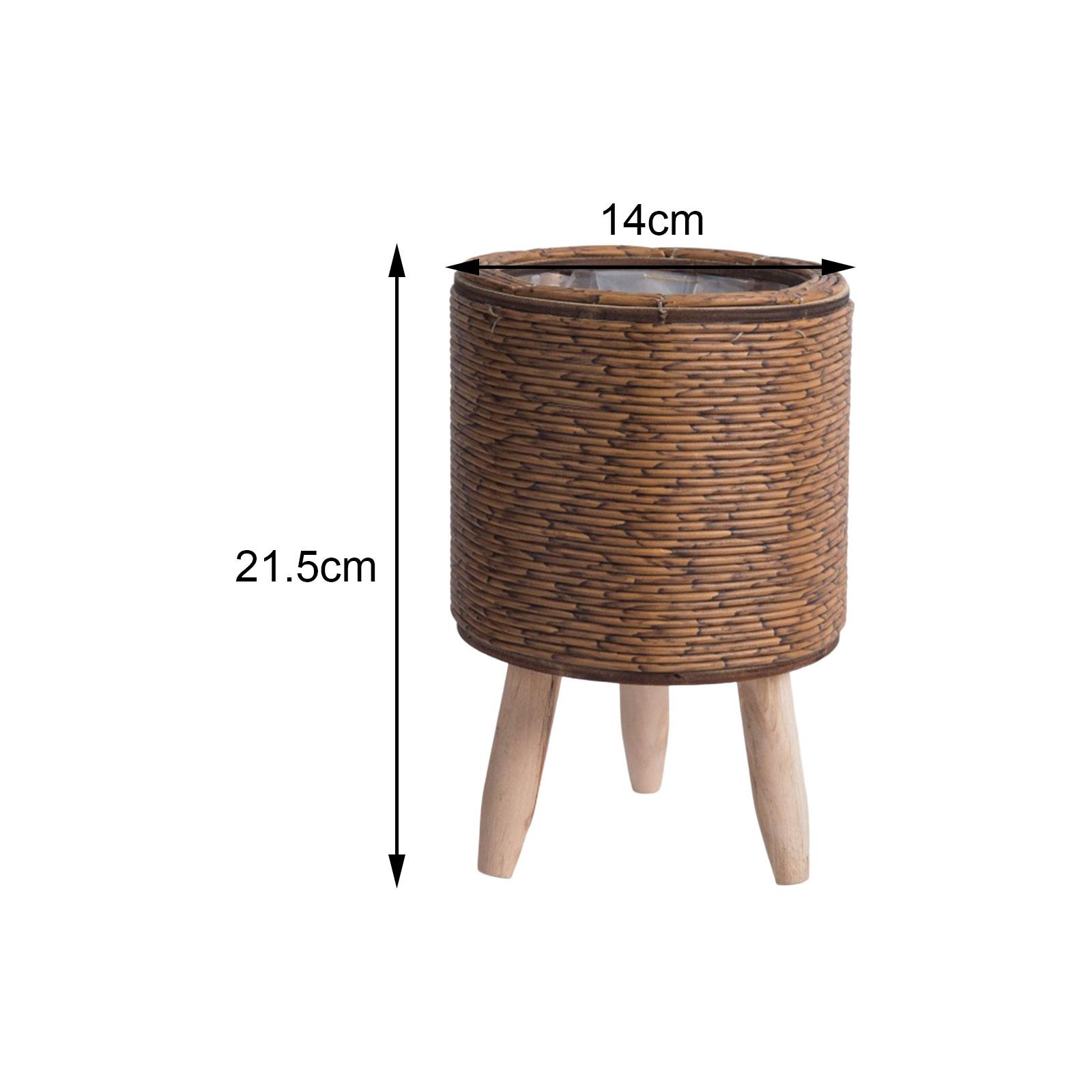 Bitki Sergileme için 2x Ayaklı - Rattan Plant Basket incelemesi ve fiyatı