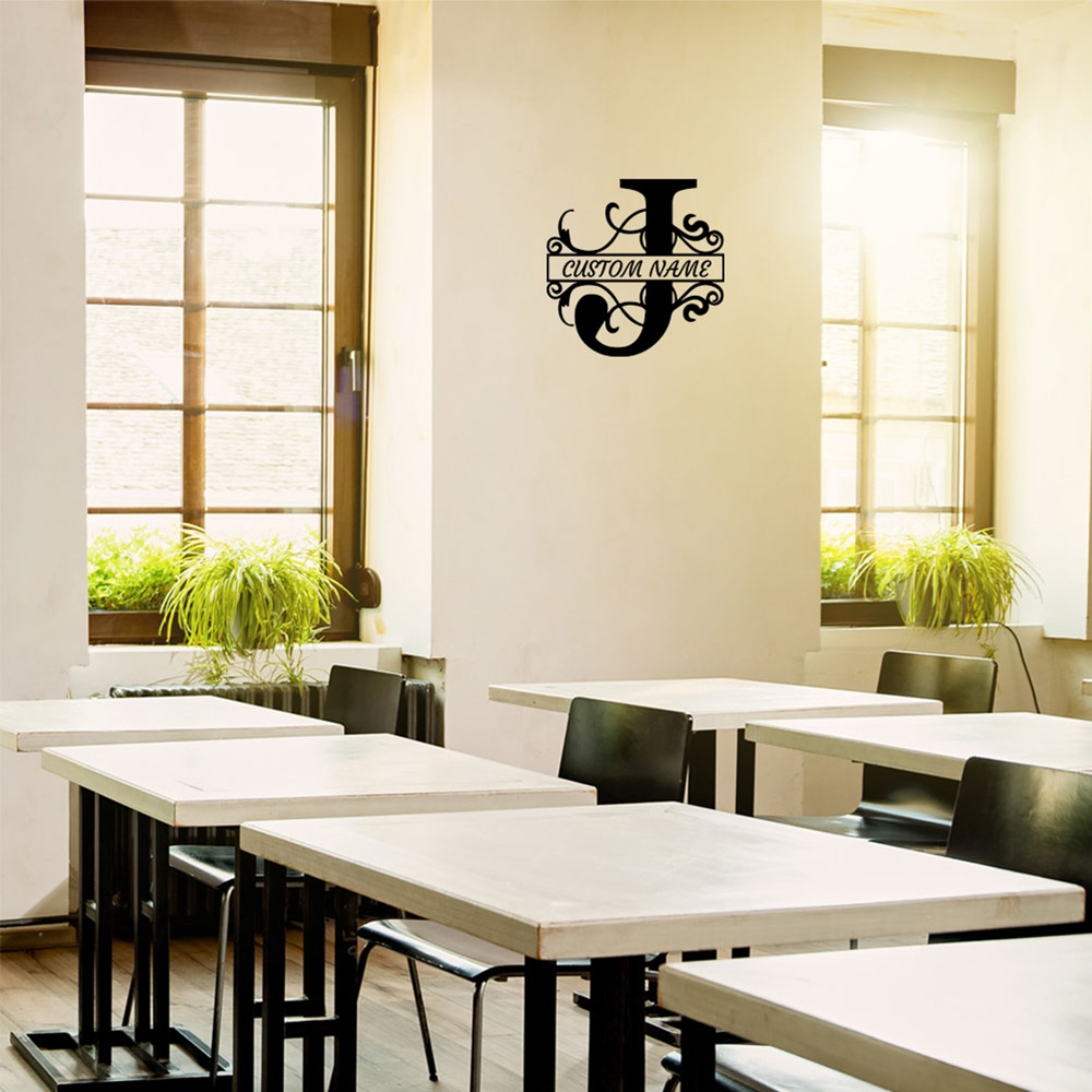 1 adet moda mektubu J özel ad  - Home Decor Sticker incelemesi ve fiyatı