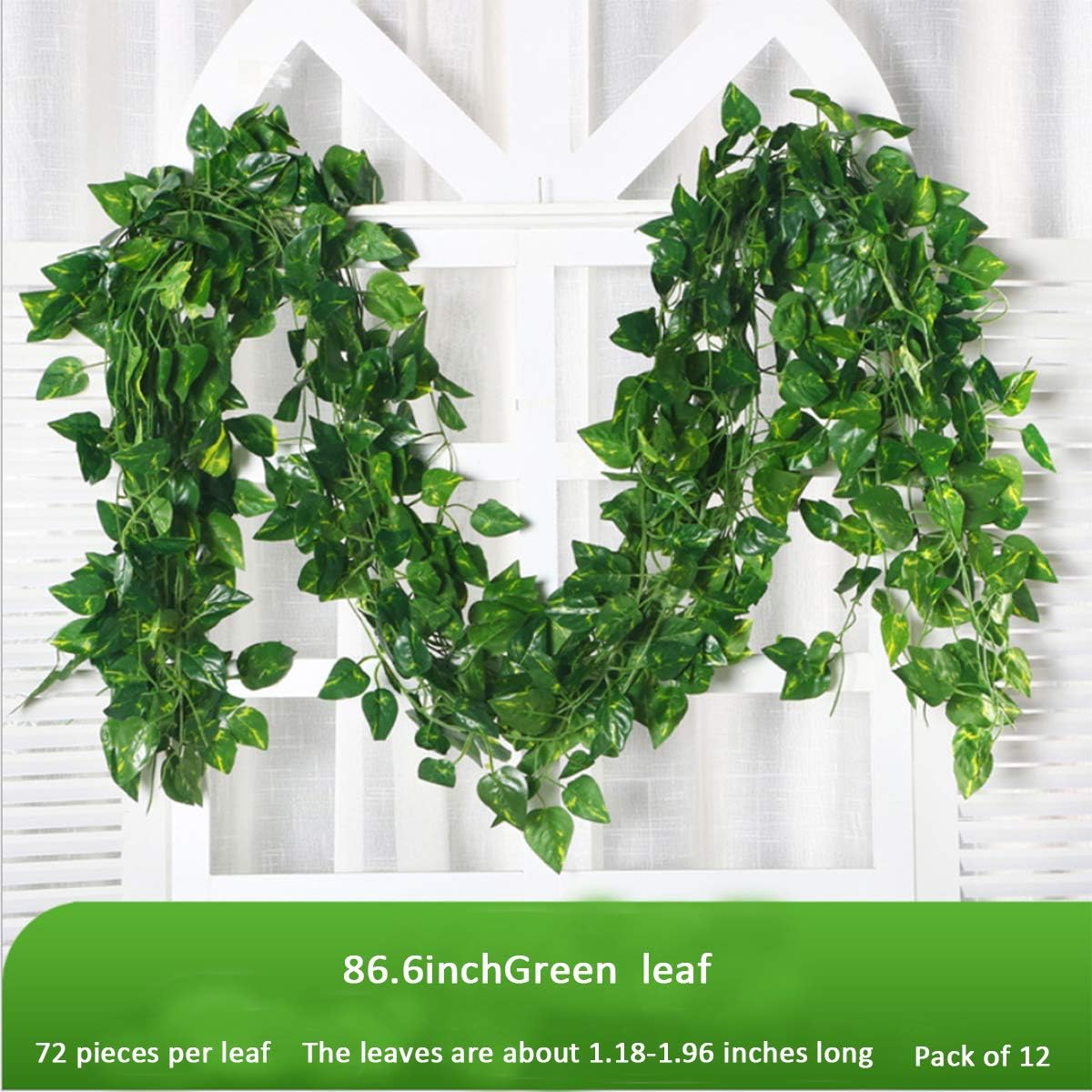 100/2 M Yapay Yeşil Sarmaşık A - Rattan Plant Basket incelemesi ve fiyatı