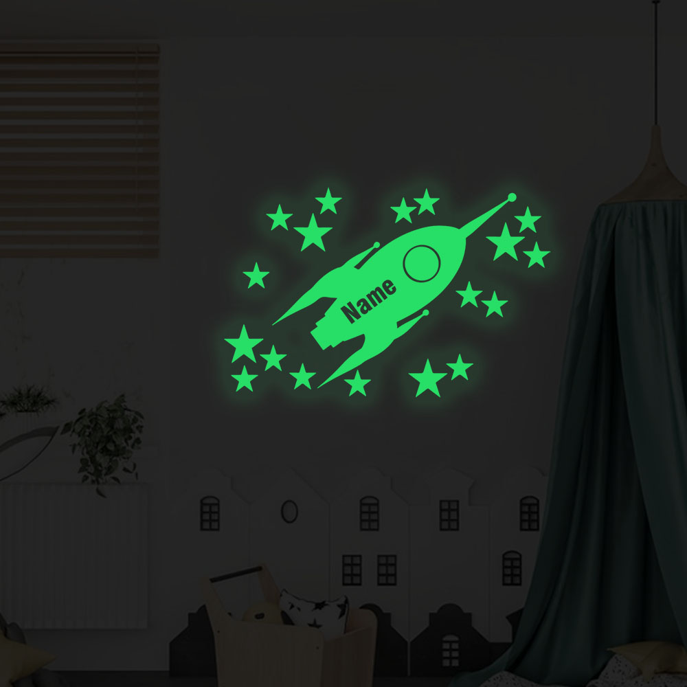 1 adet Karikatür Roketler ve y - Home Decor Sticker incelemesi ve fiyatı