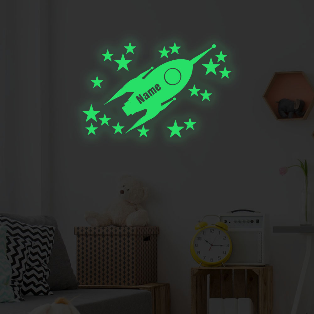 1 adet Karikatür Roketler ve y - Home Decor Sticker incelemesi ve fiyatı