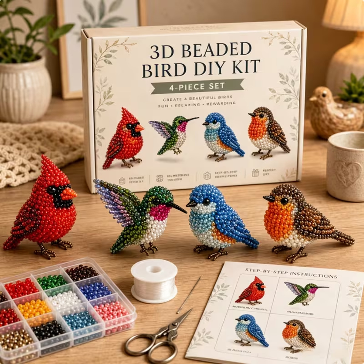 Mini 3D Boncuklu Hayvan Yapım  - Home Decor Etsy incelemesi ve fiyatı