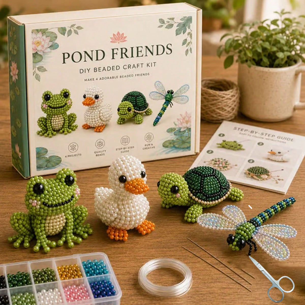 Mini 3D Boncuklu Hayvan Yapım  - Home Decor Etsy incelemesi ve fiyatı