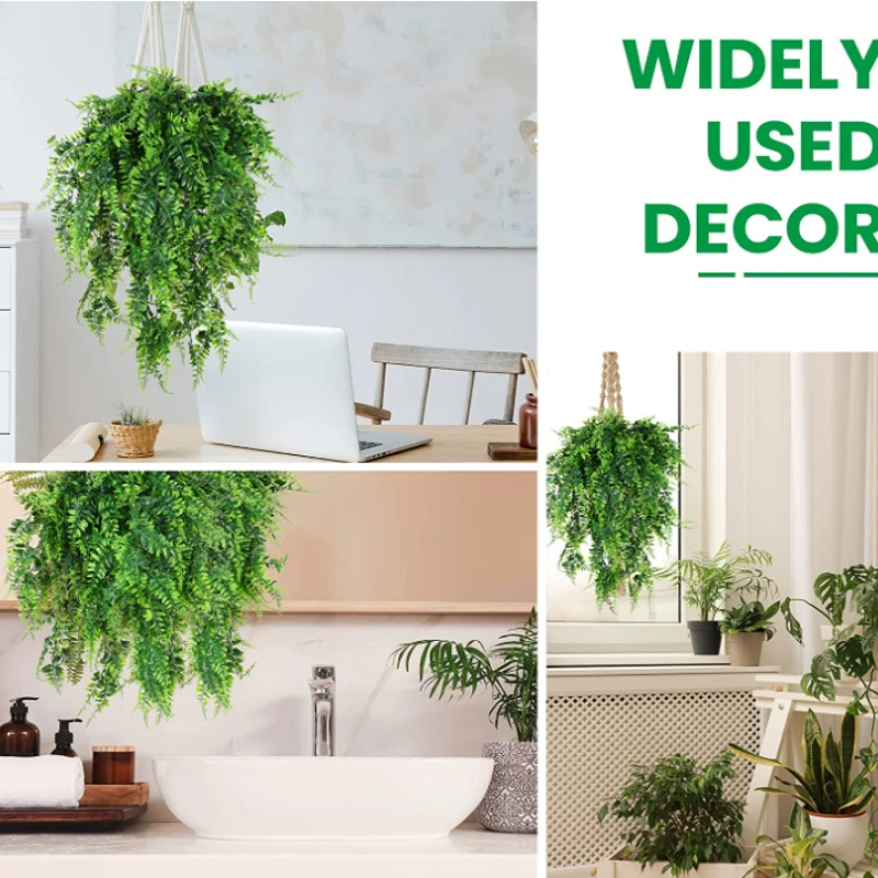 90 cm Yapay Bitki Asma Ev Deko - Rattan Plant Basket incelemesi ve fiyatı