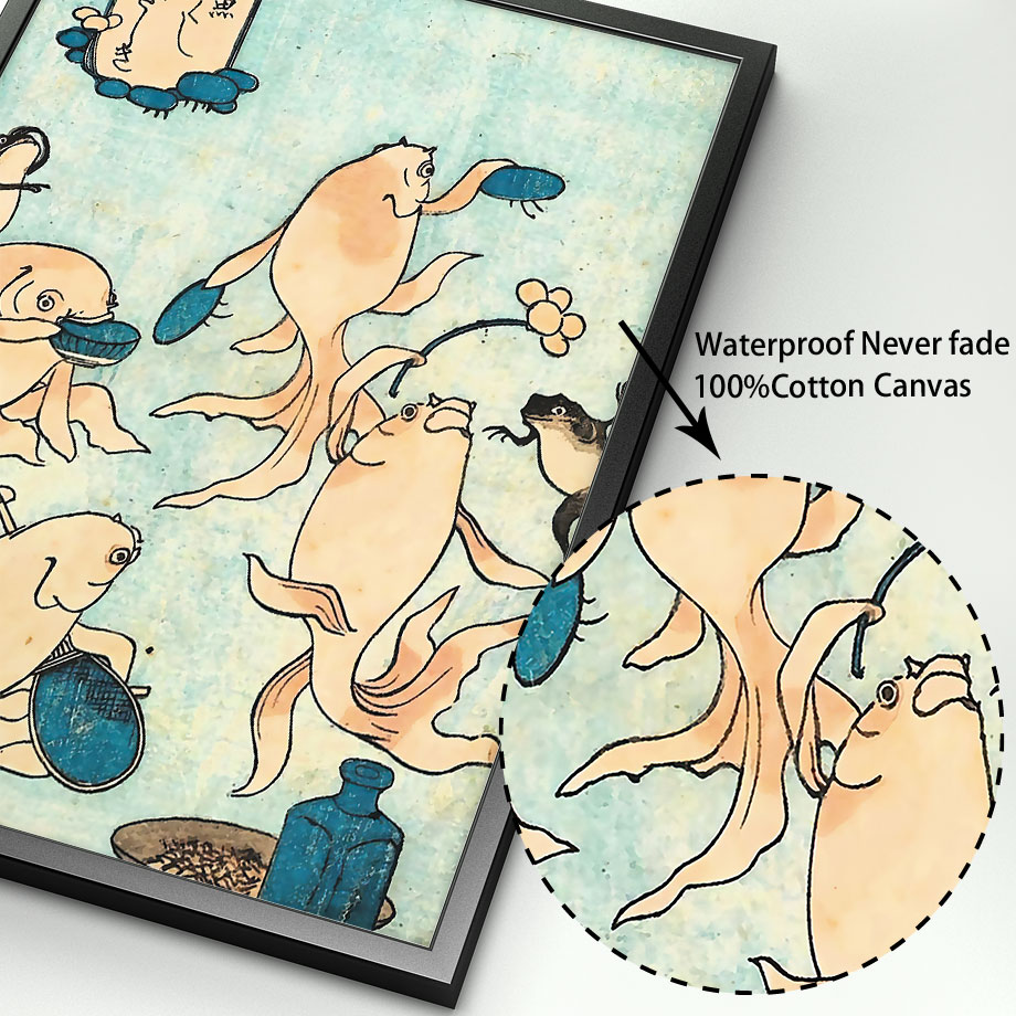 Hokusai Ohara Koson Japon sana - Home Decor Japandi incelemesi ve fiyatı