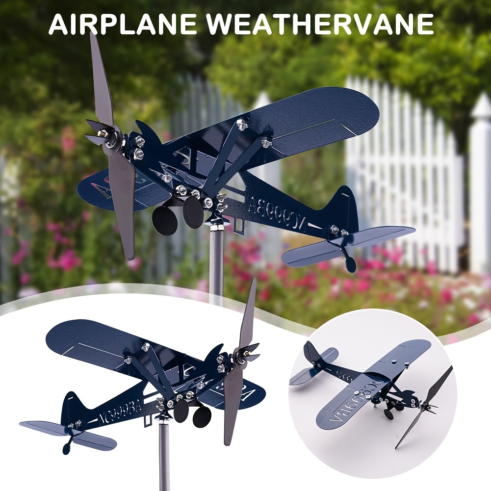 Metal uçak Weathervane 3D Pipe - Home Decor Etsy incelemesi ve fiyatı