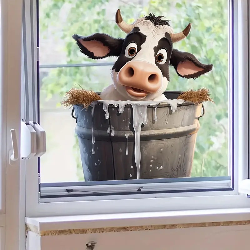 Sevimli İnek Çıkartma, Su Geçi - Home Decor Sticker incelemesi ve fiyatı