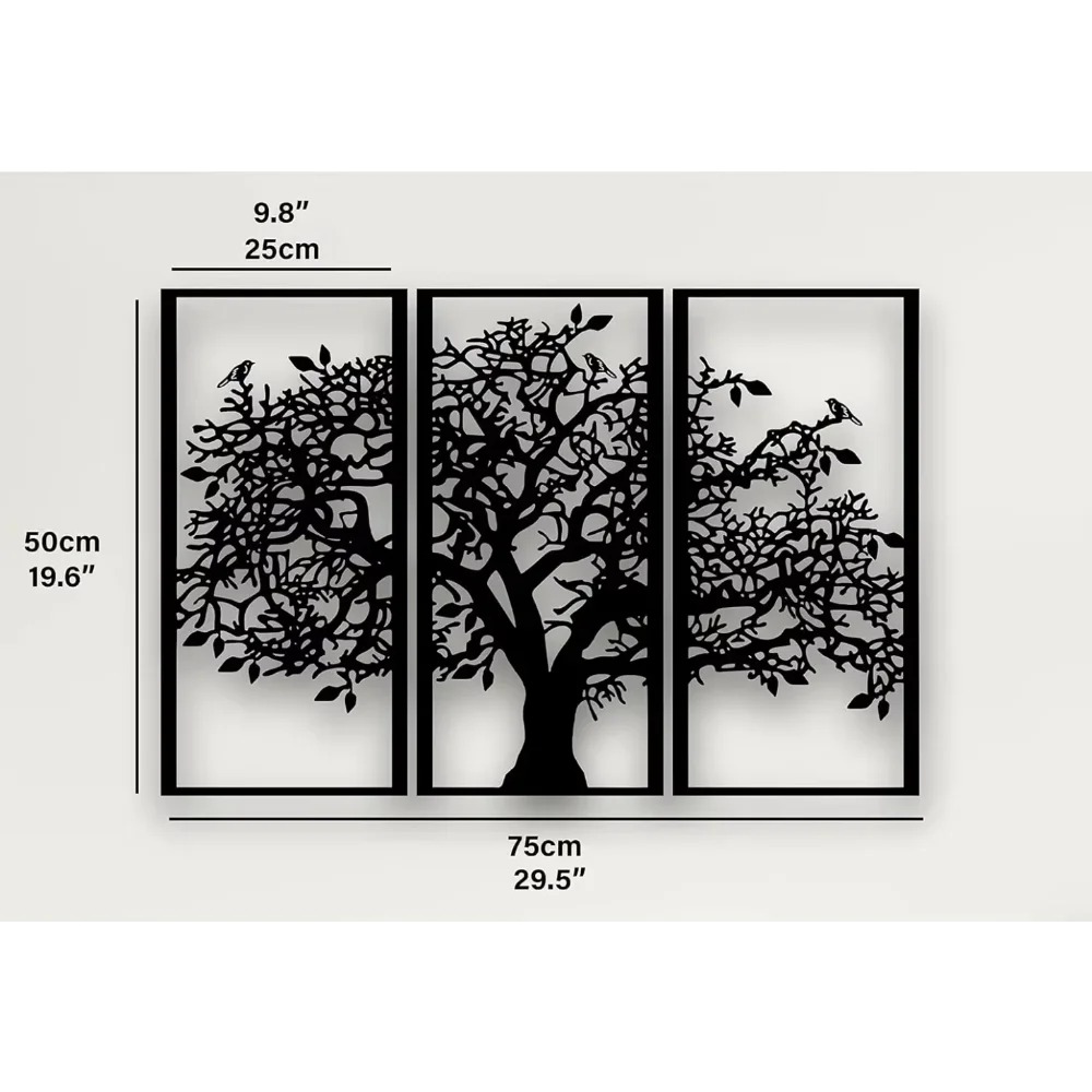 3 Adet Aile Ağacı Metal Duvar  - Home Decor Etsy incelemesi ve fiyatı
